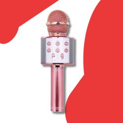 MICRÓFONO INHALAMBRICO KARAOKE